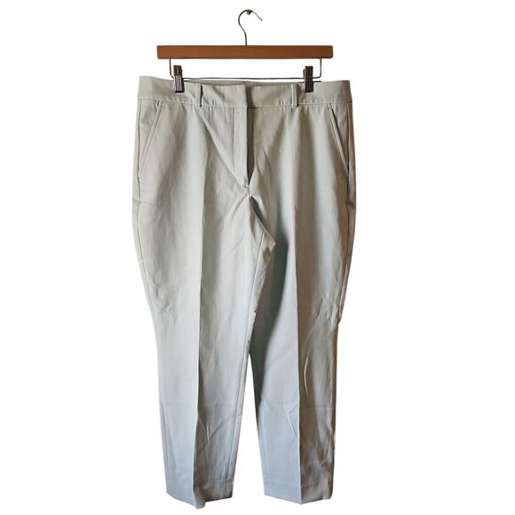 WHBM Elle Slim Ankle Lightweight Comfort Stretch Pant light green 12 new WP188 - Picture 13 of 13